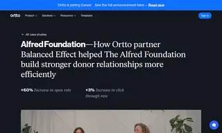 Preview of the The Alfred Foundation Case Study