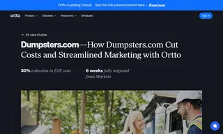 Preview of the Dumpsters.com Case Study