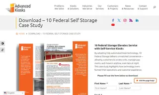 Preview of the 10 Federal Storage Case Study