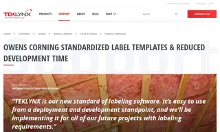 Preview of the Owens Corning Case Study