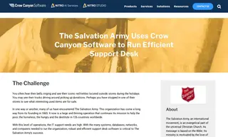 Preview of the The Salvation Army Case Study
