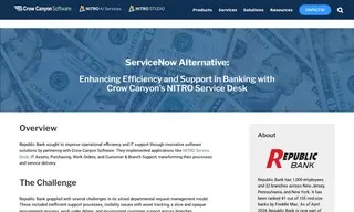 Preview of the Republic Bank Case Study