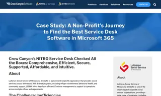 Preview of the Lutheran Social Service of Minnesota (lssmn) Case Study