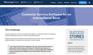 Preview of the Major International Bank Case Study