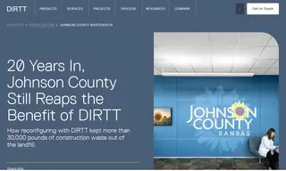 Preview of the Johnson County Wastewater Office Case Study