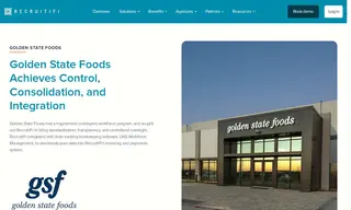 Preview of the Golden State Foods Case Study