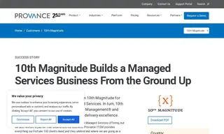 Preview of the 10th Magnitude Case Study
