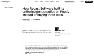Preview of the Recast Software Case Study