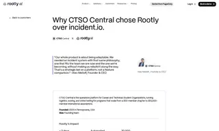 Preview of the CTSO Central Case Study