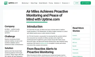 Preview of the Air Miles Case Study