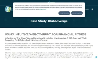 Preview of the KlubbSverige Case Study