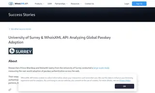 Preview of the University of Surrey Case Study
