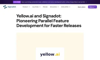 Preview of the Yellow.ai Case Study
