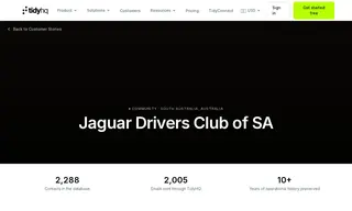Preview of the Jaguar Drivers Club of SA Case Study