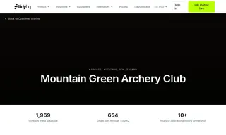 Preview of the Mountain Green Archery Club Case Study