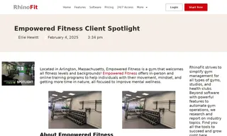 Preview of the Empowered Fitness Case Study