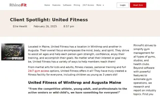 Preview of the United Fitness Case Study
