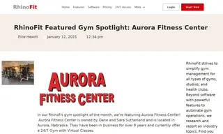 Preview of the Aurora Fitness Center Case Study