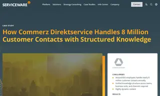 Preview of the Commerz Direktservice Case Study