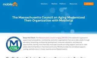 Preview of the Massachusetts Council on Aging Case Study