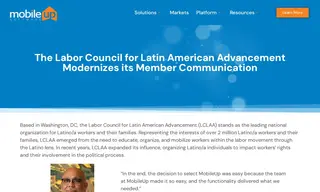 Preview of the Labor Council for Latin American Advancement (lclaa) Case Study