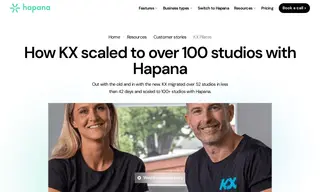 Preview of the KX Pilates Case Study