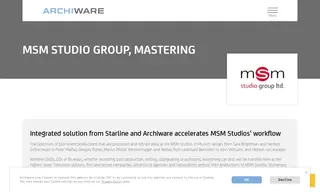 Preview of the msm-studios Case Study