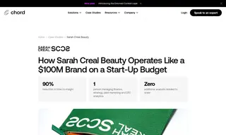 Preview of the Sarah Creal Beauty Case Study