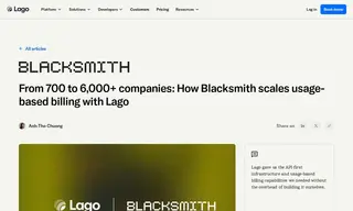 Preview of the Blacksmith Case Study