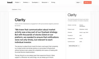 Preview of the Clarity Case Study