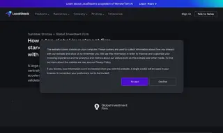 Preview of the Global Investment Firm Case Study