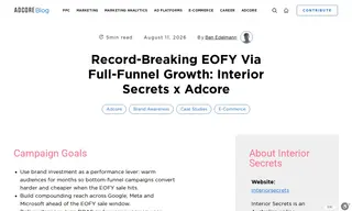 Preview of the Interior Secrets Case Study