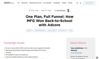 Preview of the Munro Footwear Group Case Study