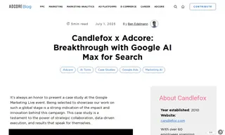 Preview of the Candlefox Case Study