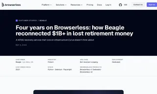 Preview of the Beagle Case Study