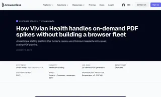 Preview of the Vivian Health Case Study