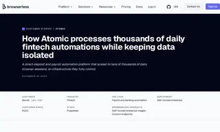 Preview of the Atomic Case Study