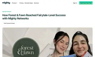Preview of the Forest & Fawn Case Study