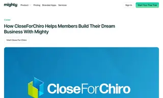 Preview of the CloseForChiro Case Study
