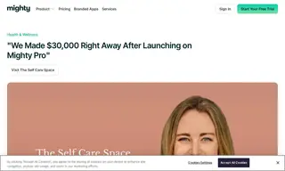 Preview of the The Self Care Space Case Study