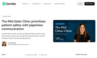 Preview of the The Mid Ulster Clinic Case Study