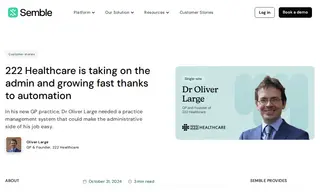 Preview of the 222 Healthcare Case Study