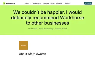Preview of the Aford Awards Case Study