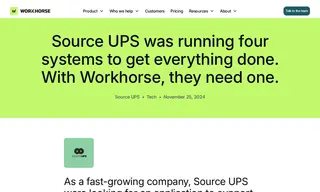 Preview of the Source UPS Case Study