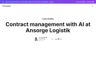 Preview of the Ansorge Logistik Case Study