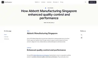 Preview of the Abbott Manufacturing Singapore Case Study