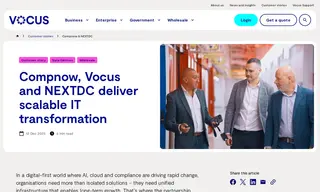 Preview of the CompNow Case Study