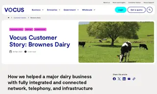 Preview of the Brownes Dairy Case Study