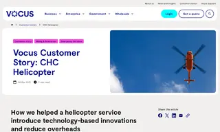 Preview of the CHC Helicopter Case Study
