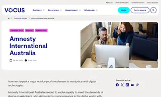 Preview of the Amnesty International Australia Case Study